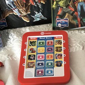 Me Reader Marvel Electronic Reader with Books, Cards, Games, 2014 Action Figure